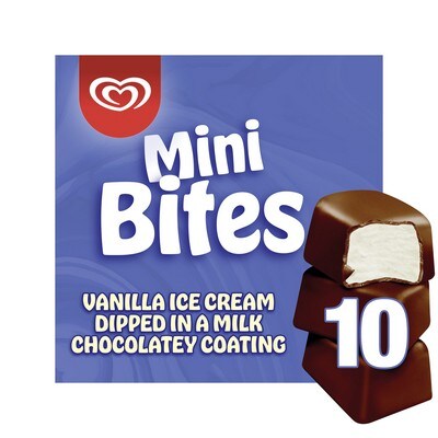 Wall's Vanilla Ice Cream Bites 10ml x10MP - 